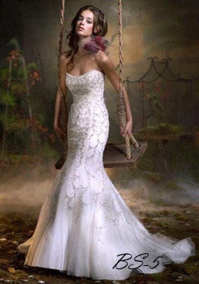 Свадебное платье BS-5-М26306 - Свадебный салон Мон-Амур
