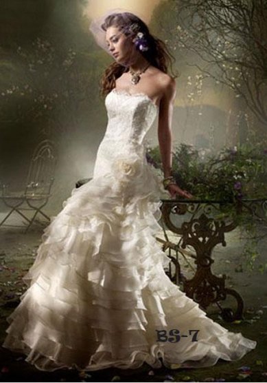 Свадебное платье BS-7-М26307 - Свадебный салон Мон-Амур