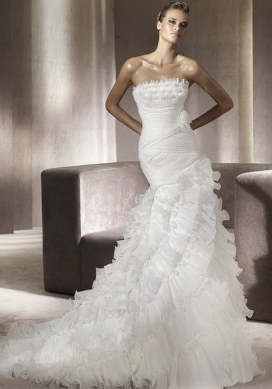 Свадебное платье Pandora-D26970 - Свадебный салон Diosa