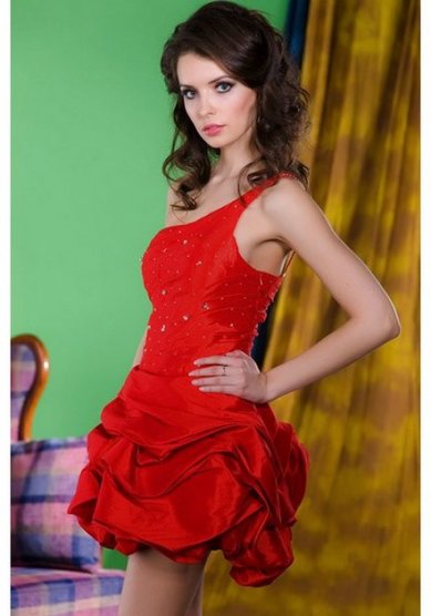 Вечернее платье 1-3053_red-К27260 - Свадебный салон Кetrin