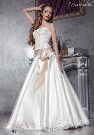 Свадебное платье Crema-С27700 - Свадебный салон Сладкий ноябрь