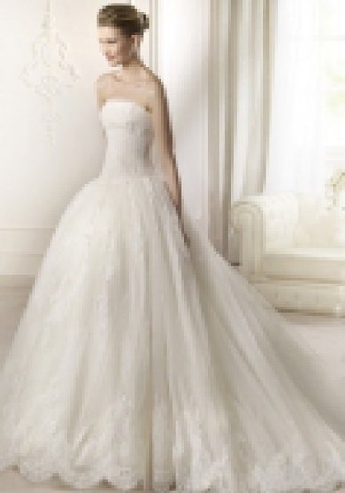 Свадебное платье AMPURIAS-D42711 - Свадебный салон Diosa