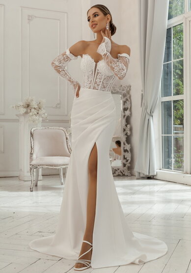 Свадебное платье 6680(1)-С69921 - Свадебный салон Светлана Зайцева