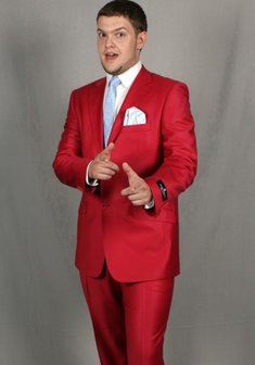 Свадебный мужской костюм 51-1-6-S1379. Классический однобортный.