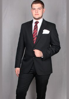 Свадебный мужской костюм T031 AB01 IR01 U900-S1382. Классический однобортный.
