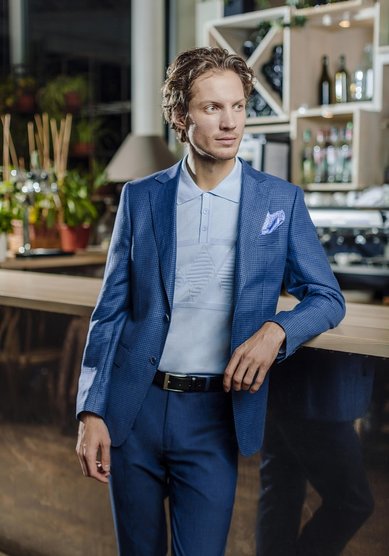 Свадебный мужской костюм K1368 - Салон костюмов KANZLER