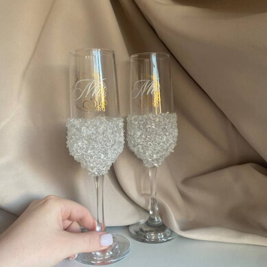 Бокалы кристалы С133297 - Салон аксессуаров Свадебные аксессуары