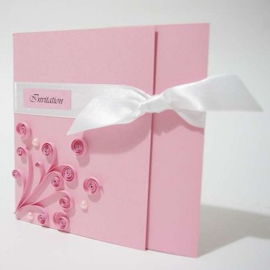 Свадебные приглашения D28846 - Свадебные аксессуары Dixi